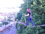 Highline Seilbrücke  als Teamevent in Berlin und überall
